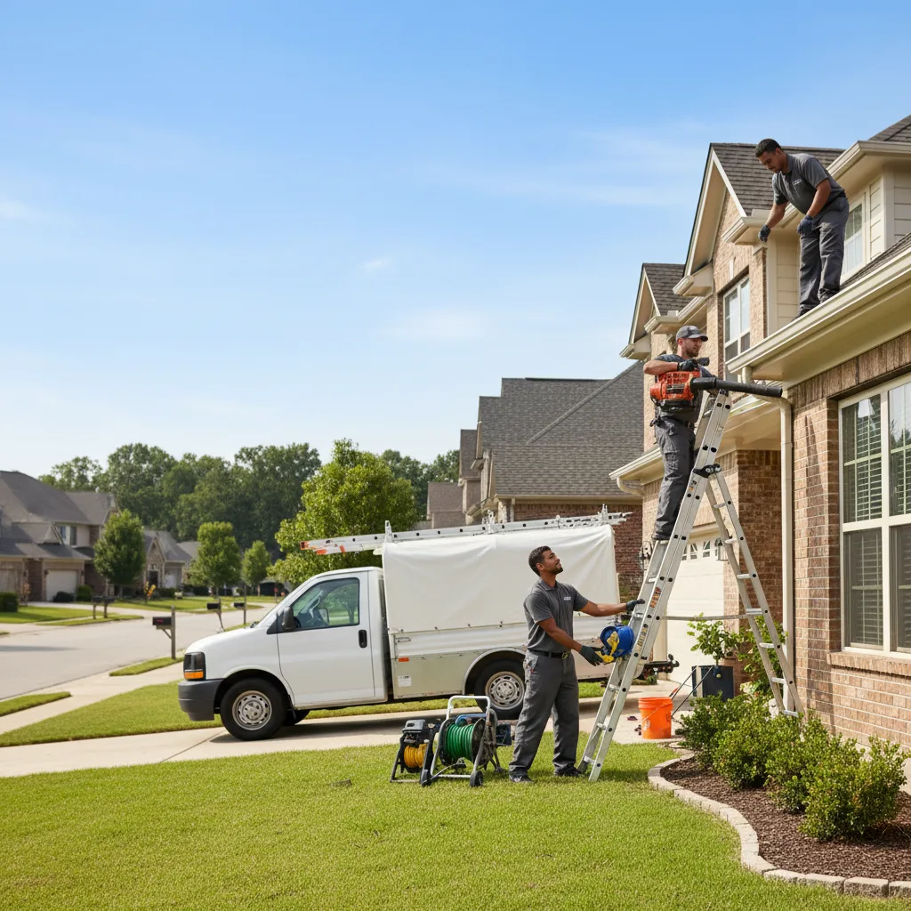 Home Gutter Service in Hitchita, OK near me